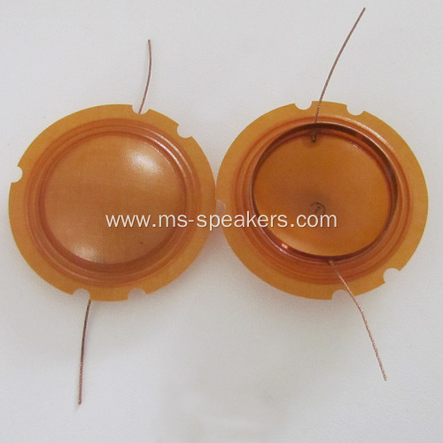 38.5mm Horn speaker Phenolic Diaphragm Voice Coil Parts